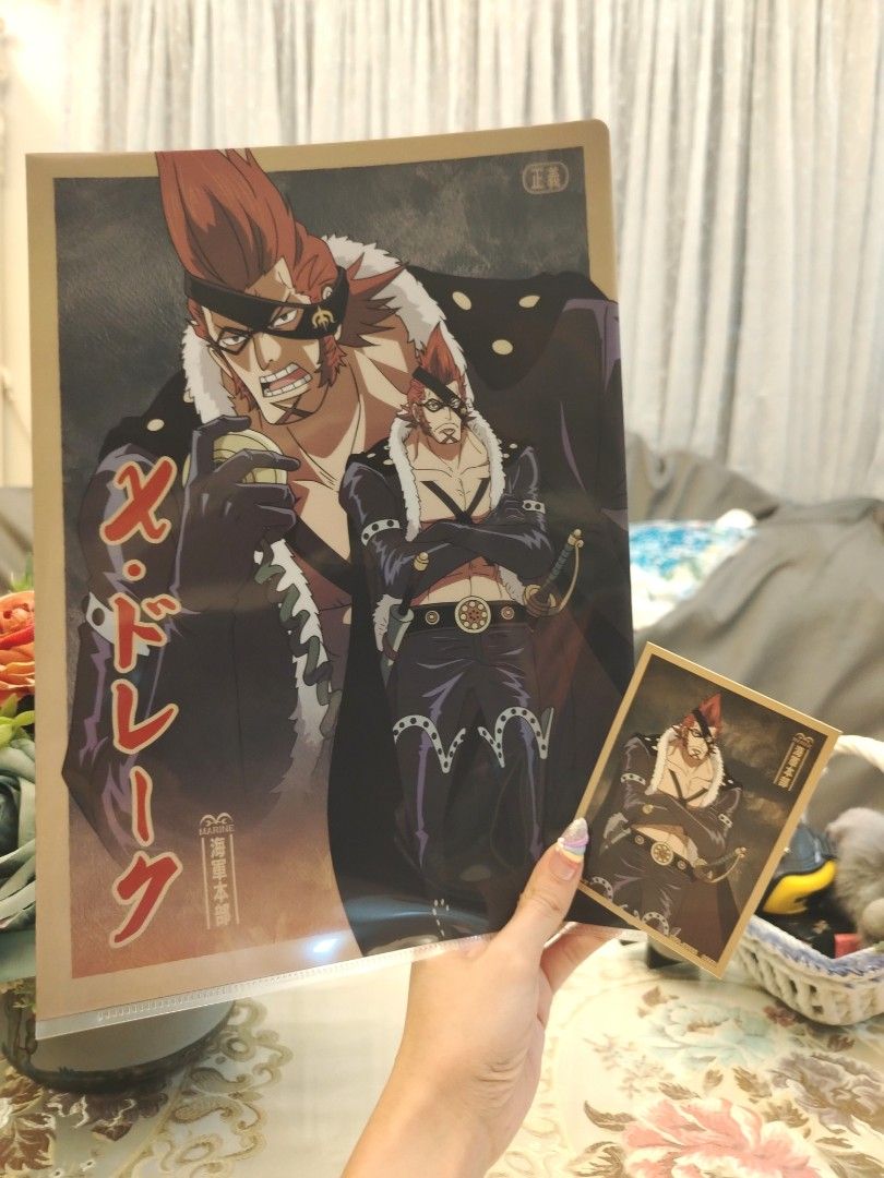 One Piece X. Drake Clear File Folder × Sticker Set (Category: Other Stationery & Craft) located in San Fernando. Submitted by jpmarketplace2023 (Listing ID 1469051076, Image 1). Description: 💚 All items are authentic from Japan. 💛 MOP: GCash (❌️ GCash Protect) 🩵 MOD: LBC only (❌️ S. Checkout, COD, COP) 💙 Meet-up: Vista Mall, San Fernando, Pampanga 💜 All items are on-hand. 🧡 First to pay gets the item first. ❤️ Breakable items are packed wit