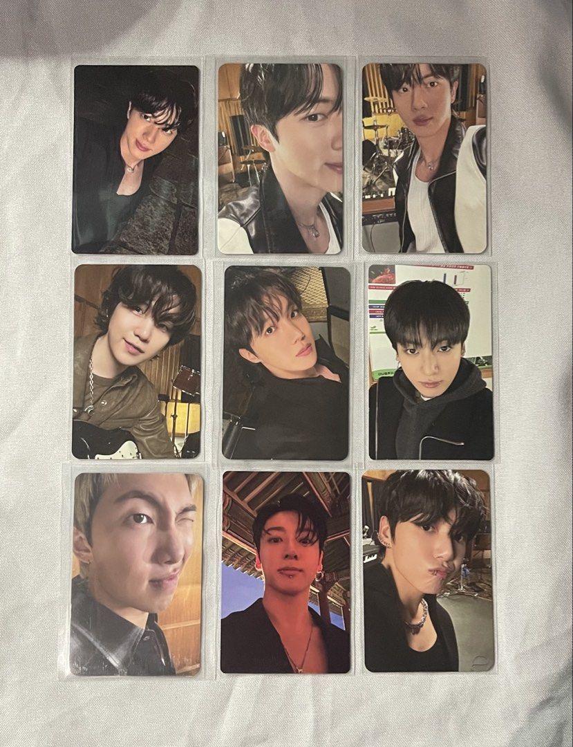 ONHAND BTS ARIRANG ASSORTED PHOTOCARDS PC (Category: K-Wave Merchandise) located in Pasig City. Submitted by annie_sells (Listing ID 1469063359, Image 1). Description: wts lfb bts arirang assorted photocards pc - prio taking more - onhand and ready to ship hyung line - 80 ea jin set (3 pcs) - 160 jk - 200 ea .