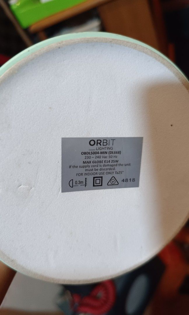ORBIT METAL DESK LAMP (Category: Lighting) located in Midsayap. Submitted by macoy.picker (Listing ID 1468944364, Image 3). Description: ORBIT METAL DESK LAMP 850+sf.