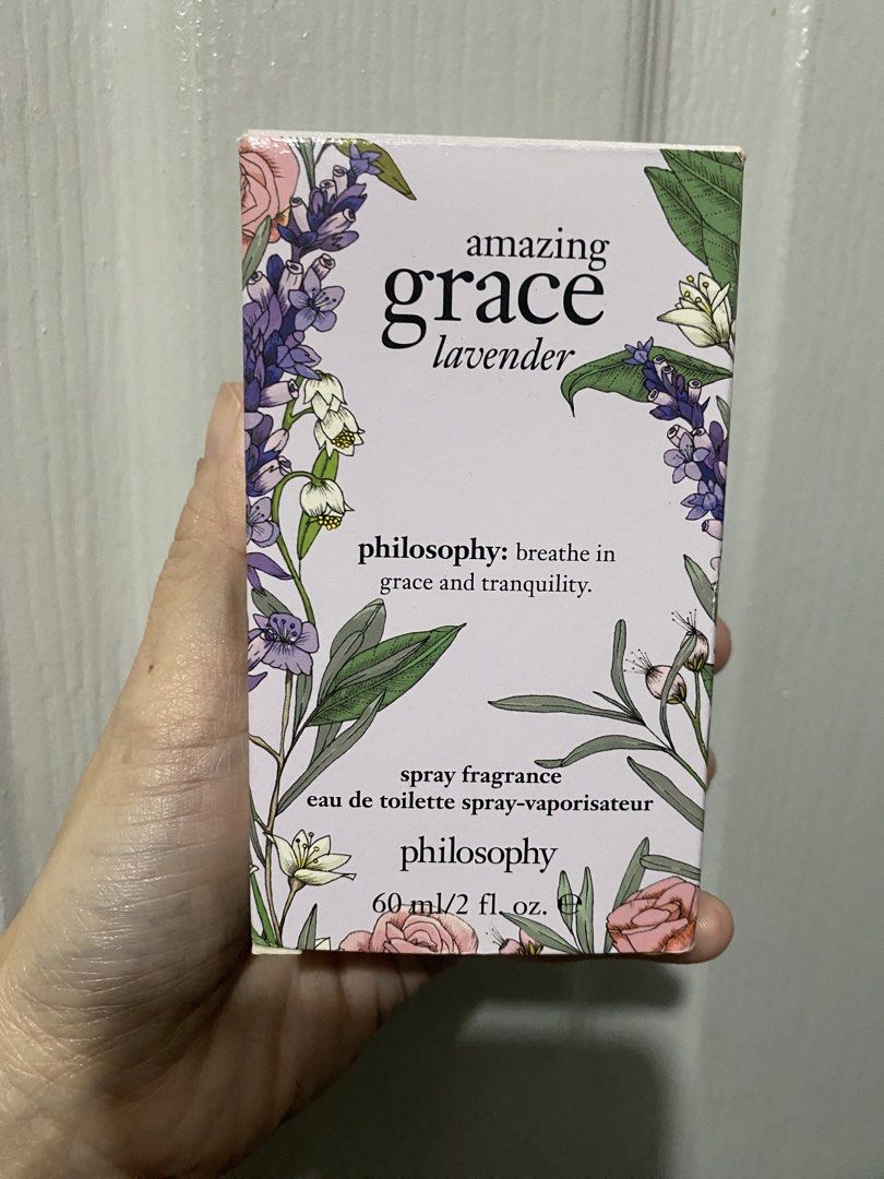 Original Amazing Grace Lavender by Philosophy (Category: Fragrance & Deodorants) located in Quezon City. Submitted by shindreicloset (Listing ID 1469088862, Image 3). Description: Amazing grace lavender by philosophy 60ml money back if fake guaranteed original.