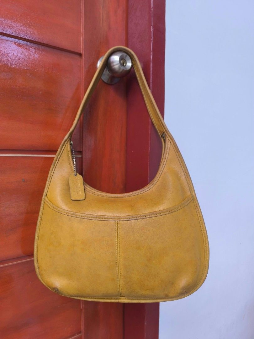 Original Coach Vintage Ergo (Category: Luxury Bags & Wallets) located in Quezon City. Submitted by sherockxx (Listing ID 1468971786, Image 1). Description: Great for collectors.Medium size. Smells good. Cleaned and conditioned inside and out..