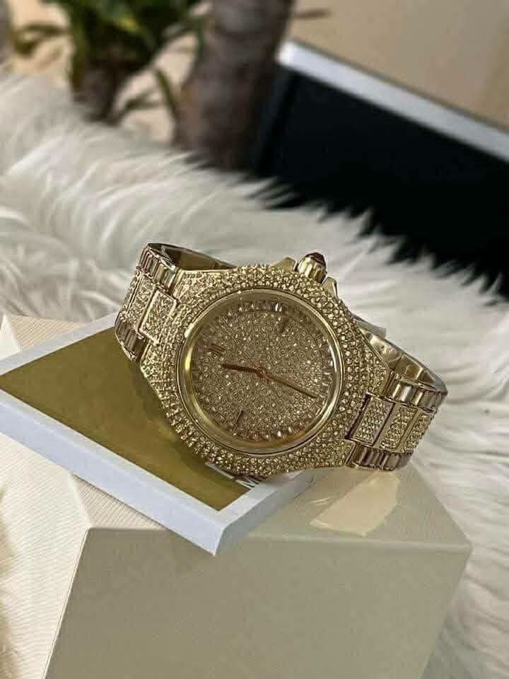 Original Michael Kors - MK Camille Full Stone (Category: Luxury Accessories) located in Naga. Submitted by demaria14 (Listing ID 1469160952, Image 1). Description: MK Camille Full Stone Original Watch💯 Php 5,899 each only Mall Price: 13k-15k ✅FREE SHIPPING NATIONWIDE (via J&T / LBC ) 🇵🇭 ✅BrandNew / Authentic / Japan Machine from US ✅Complete Inclusion ✅Actual Photos ✅PAYMENT FIRST POLICY (no COD / no COP) ✅MOP - Gcash or Bank Transfer PAY TODA