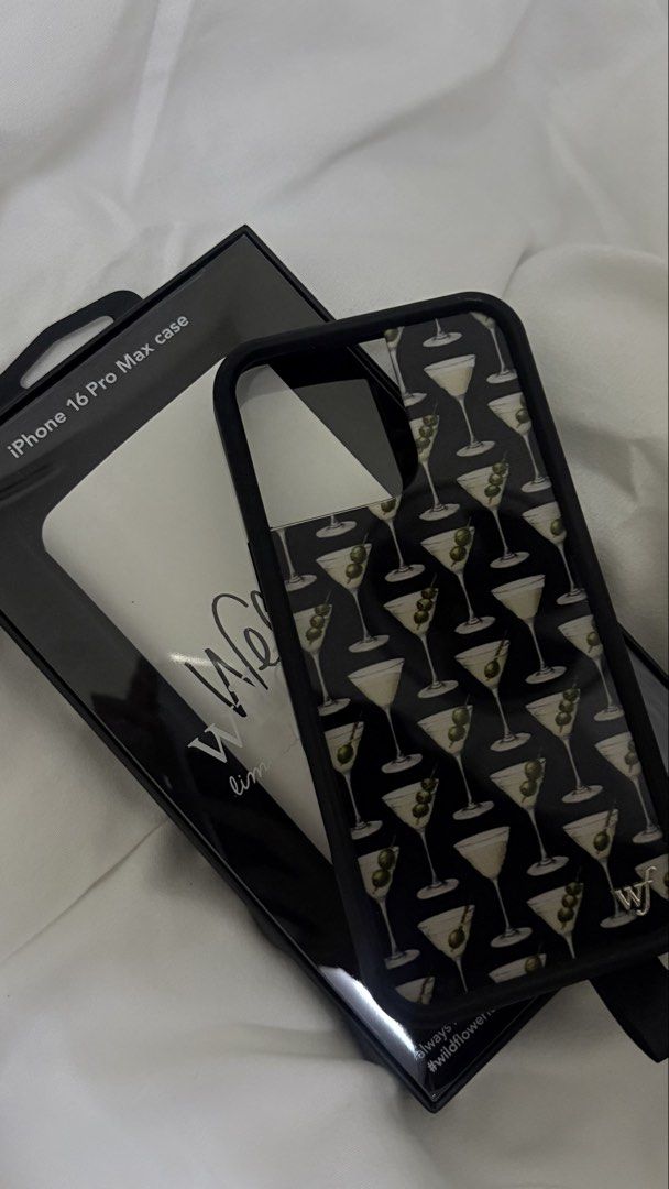ORIGINAL WILDFLOWER 16 PRO MAX CASE (Category: Cases & Sleeves) located in Taytay. Submitted by aleahrljr (Listing ID 1469082408, Image 1). Description: .