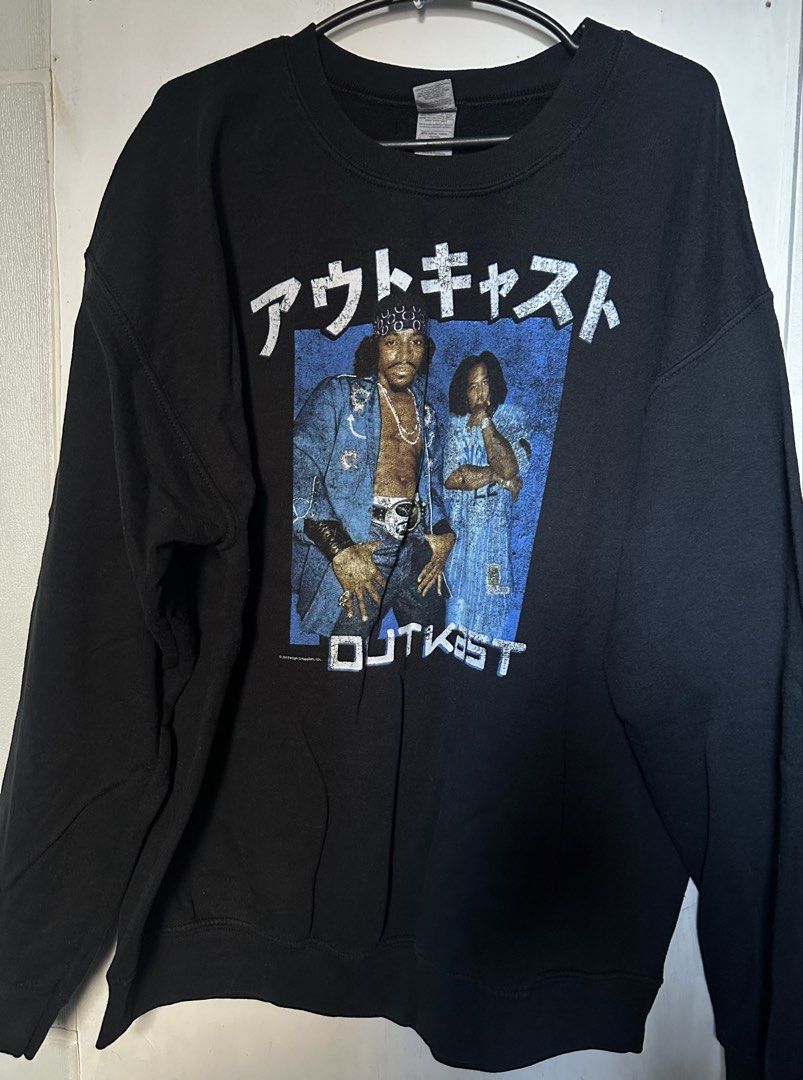 💯Authentic Outcast gildan crewneck sweatshirt (Category: Coats, Jackets and Outerwear) located in Cavite. Submitted by chicfinds.slay (Listing ID 1469074971, Image 1). Description: ✨vintage vibe ✨💯authentic gildan brand ✨rare🔥 ✨best fit s-l for women ✨for men s-m.