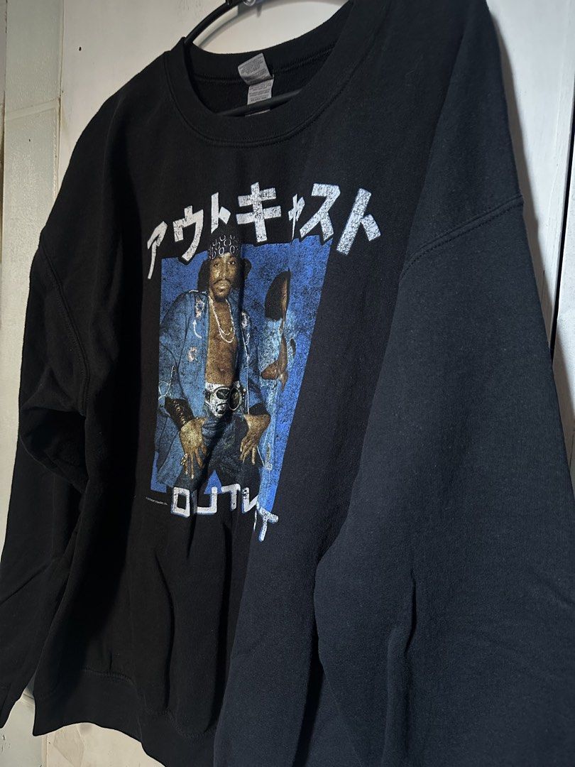 💯Authentic Outcast gildan crewneck sweatshirt (Category: Coats, Jackets and Outerwear) located in Cavite. Submitted by chicfinds.slay (Listing ID 1469074971, Image 2). Description: ✨vintage vibe ✨💯authentic gildan brand ✨rare🔥 ✨best fit s-l for women ✨for men s-m.