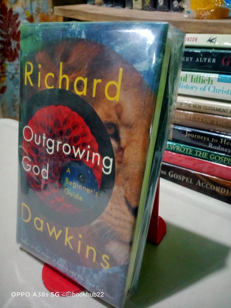 OUTGROWING GOD: A BEGINNER'S GUIDE by RICHARD DAWKINS (Category: Storybooks) located in Rizal. Submitted by bookhub22 (Listing ID 1469070089, Image 3). Description: Should we believe in God? In this brisk introduction to modern atheism, one of the world’s greatest science writers tells us why we shouldn’t. Richard Dawkins was fifteen when he stopped believing in God. Deeply impressed by the beauty and complexity of living things, he’d felt certai
