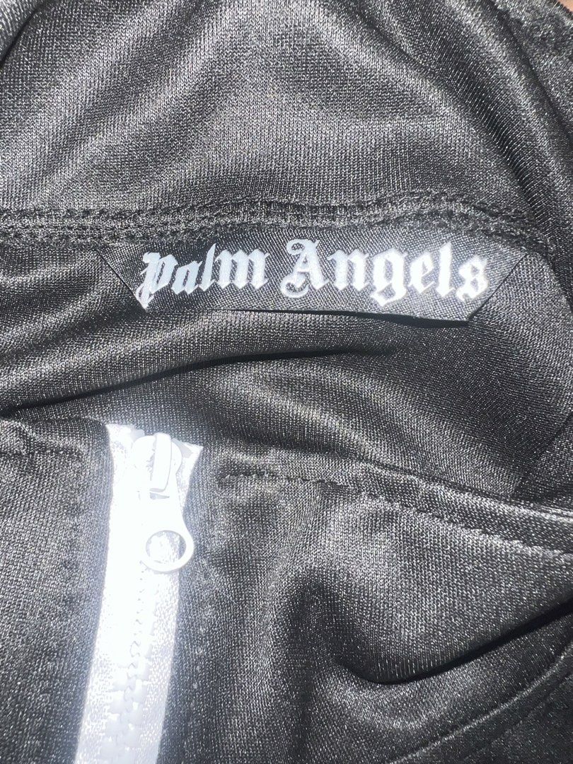 Palm Angels Tracksuit Set (Category: Coats, Jackets and Outerwear) located in Manila. Submitted by gentlestone.c54643 (Listing ID 1469106477, Image 2). Description: Palm Angels Tracksuit Brand New Size M ₱3,500 📍 Metro Manila DM 📩.