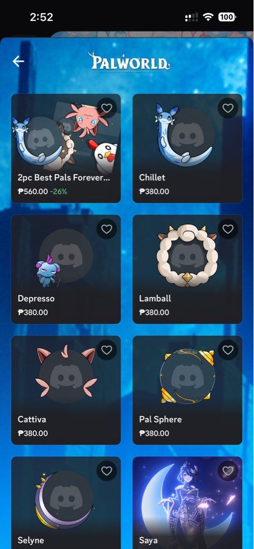 Palworld | Discord Decoration (Category: Announcements) located in Manila. Submitted by deardolia (Listing ID 1468989590, Image 1). Description: ⟢ processing time : 0 -1d ⟢ for willing to wait only ⟢ sending it via gift link !.