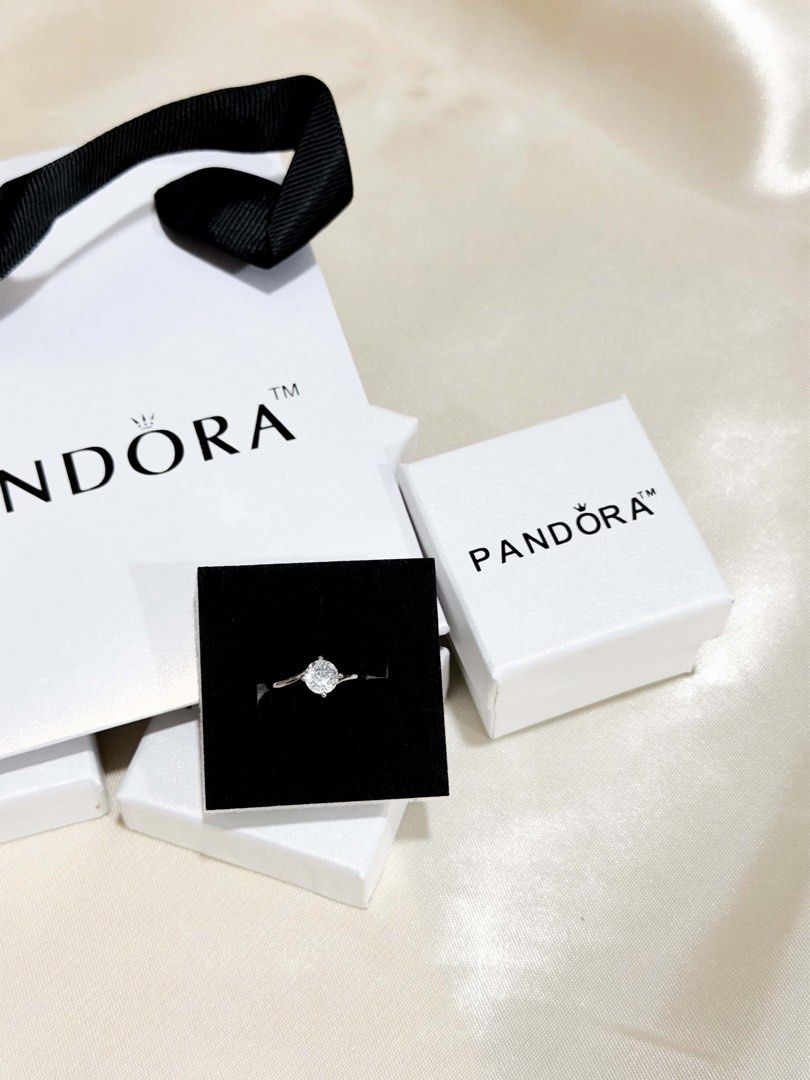 💍(2)HIGH QUALITY- PANDORA INSPIRED RINGS💍 (Category: Rings) located in Caloocan City. Submitted by shairapretty (Listing ID 1469101477, Image 2). Description: adjustable with box and paper bag perfect for gifts🙌🏻😍.