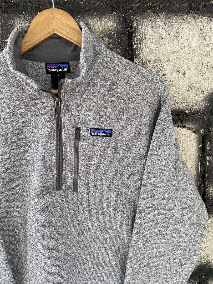 Patagonia Quarterzip Logo Patch Sweater (Category: Coats, Jackets and Outerwear) located in Villaverde. Submitted by theluxurythrift.ph (Listing ID 1468972183, Image 2). Description: Wts Patagonia Size Medium on Tag W 23 Inch L 27 Inch Excellent Condition No Flaws 2499 + Sf.