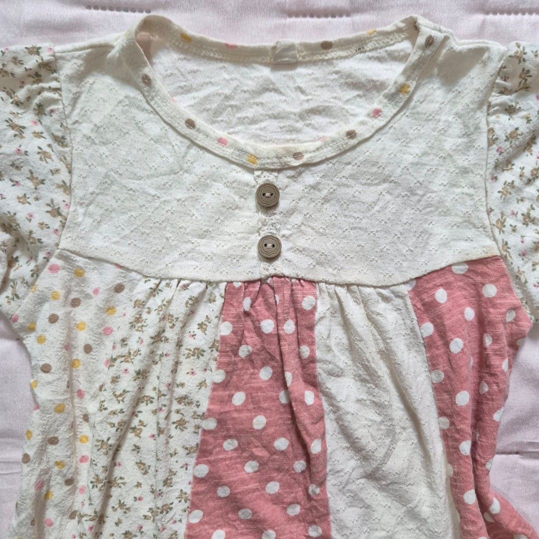 Patchwork Babytee (Kategori: Atasan) berada di Surabaya. Dikirim oleh ethichu (ID iklan 1469037632, Gambar 2). Deskripsi: 66-86 x 40 no minus.