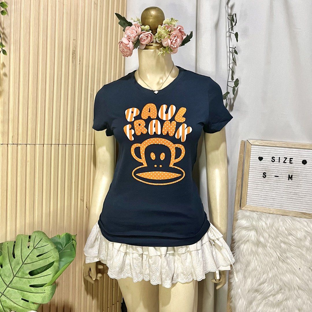 PAUL FRANK WITH EMBROID LOGO DESIGN (Category: Shirts) located in Cabadbaran. Submitted by reylandx (Listing ID 1469026646, Image 1). Description: Dimes: 17x24 Size: Medium Excellent condition No issue 10/10 color rate ₱500 shipped.