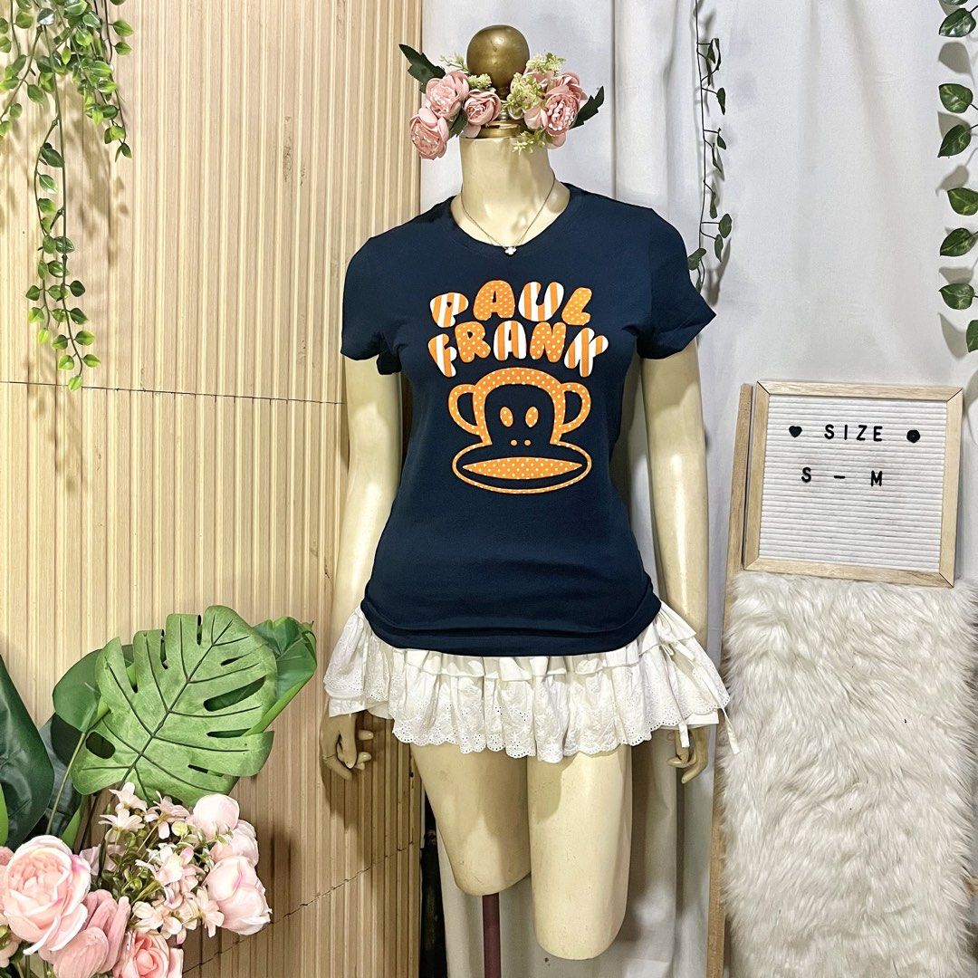 PAUL FRANK WITH EMBROID LOGO DESIGN (Category: Shirts) located in Cabadbaran. Submitted by reylandx (Listing ID 1469026646, Image 2). Description: Dimes: 17x24 Size: Medium Excellent condition No issue 10/10 color rate ₱500 shipped.