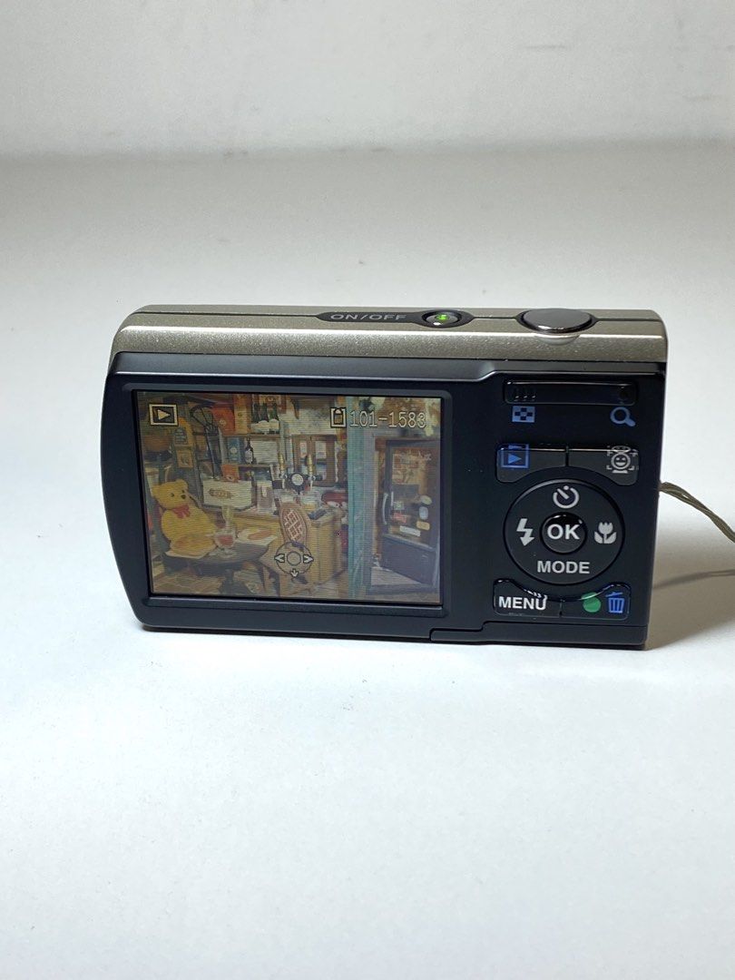Pentax Opto E80 Digital Camera with Box and Accessories (Category: Cameras) located in Quezon City. Submitted by helloclassiques (Listing ID 1469024953, Image 2). Description: All buttons, zoom feature, and flash are working. 👾🌟 Specs: 10 MP CCD sensor (film-like output) 6 MB built in memory 3x Optical zoom 2.17” LCD Powered by (2) AA batteries SD/SDHC memory card slot w/ English language Inclusions: Original box x2 Fujitsu batteries USB AA cha