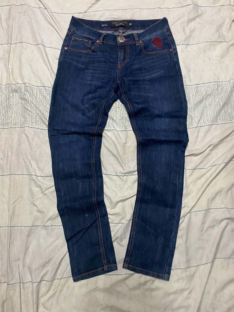 Philipp Plein Straight Supreme (Category: Luxury Apparel) located in Manila. Submitted by kayzthawan (Listing ID 1469041661, Image 1). Description: ₱1,000.00 💎 Philipp Plein Straight Supreme Size : 29 Condition : Like New Condition : 9.7 Issue : None.