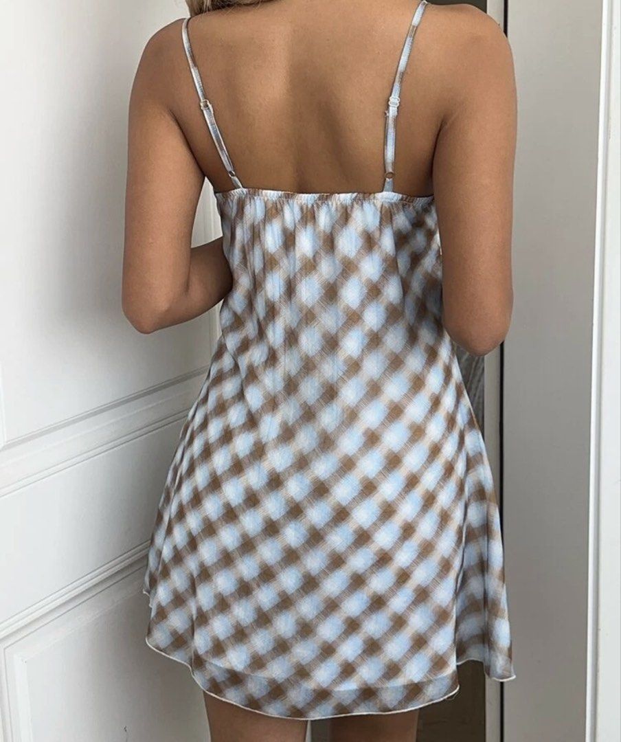 plaid strap mini dress (Category: Dresses) located in Manila. Submitted by celestegawat4 (Listing ID 1469000636, Image 2). Description: .