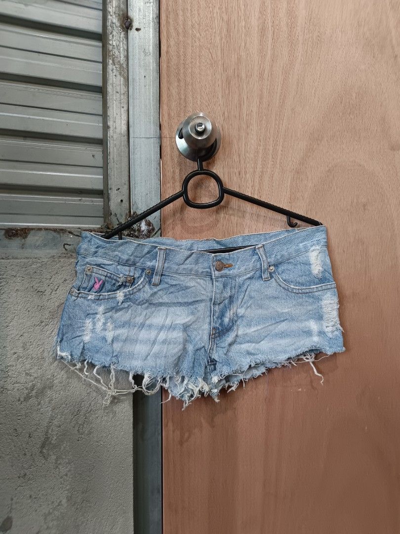Playboy y2k shorts (Category: Shorts) located in Davao. Submitted by mln-boutique (Listing ID 1469014945, Image 1). Description: size - 32 length - 8.