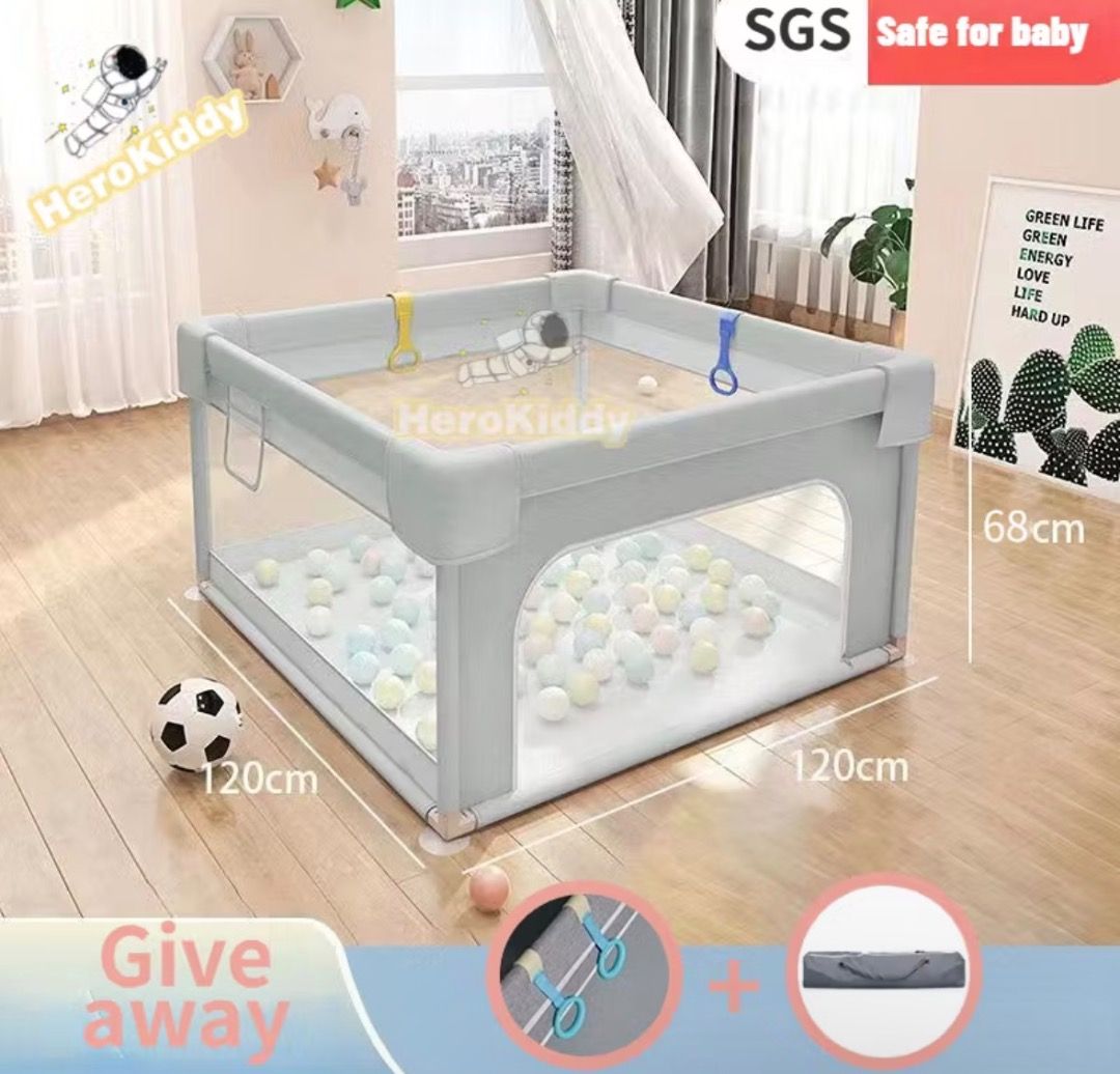 Playpen 120x120 (Category: Infant Playtime) located in Pasay City. Submitted by mksn.04 (Listing ID 1469066694, Image 2). Description: No issue Rfs - not using anymore.