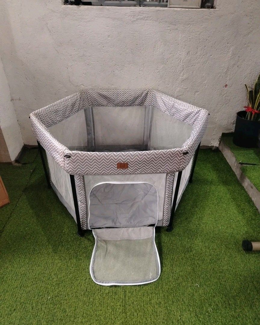 Playpen (Category: Infant Playtime) located in Dasmarinas. Submitted by sheanne0828 (Listing ID 1468962364, Image 3). Description: ❤️ Space saver foldable playpen❤️ 👉 Super easy to fold and unfold 👉 Easy to store when not in use 👉 Good as new condition 💥‼️ Mine @ only 1,499‼️💥 👉 Shipping nationwide.