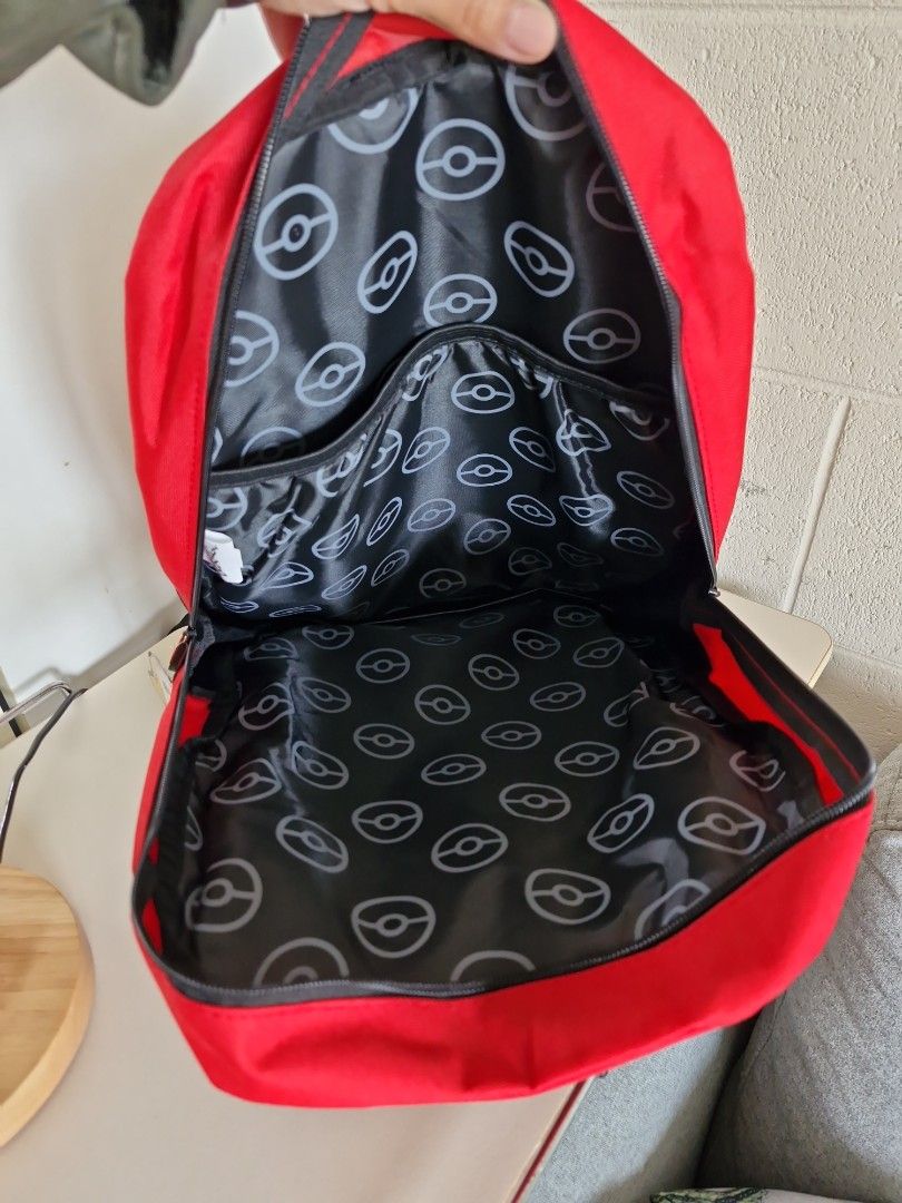 Pokemon backpack (Category: Backpacks) located in Quezon City. Submitted by declttermum (Listing ID 1468955732, Image 2). Description: Brandnew pokemon backpack. See pics for condition. Pwede pambata o matanda. Wysiwyg. Available by December. #pokemon #pokemonbag #pokemonbackpack #pokemonmerch.