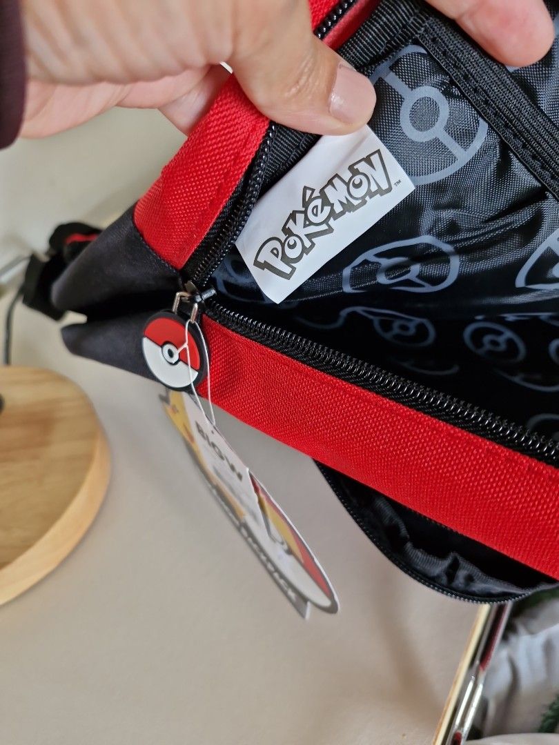 Pokemon backpack (Category: Backpacks) located in Quezon City. Submitted by declttermum (Listing ID 1468955732, Image 3). Description: Brandnew pokemon backpack. See pics for condition. Pwede pambata o matanda. Wysiwyg. Available by December. #pokemon #pokemonbag #pokemonbackpack #pokemonmerch.