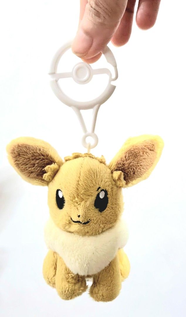 Authentic Pokemon Center Eevee Carabiner Mascot Keychain 2024 (Category: Plushies & Soft Toys) located in Quezon City. Submitted by curatedbymissgee (Listing ID 1469033631, Image 2). Description: ✨ Official Pokémon Center Eevee Plush Keychain 🦊🤎 Pokémon fans, Eevee lovers, and cute bag-accessory collectors — this adorable Eevee is waiting for you! 🥹✨ 🤎 100% Official Pokémon Center Merchandise - 🏷️ Dated 2024 on the tush tag — original tag in
