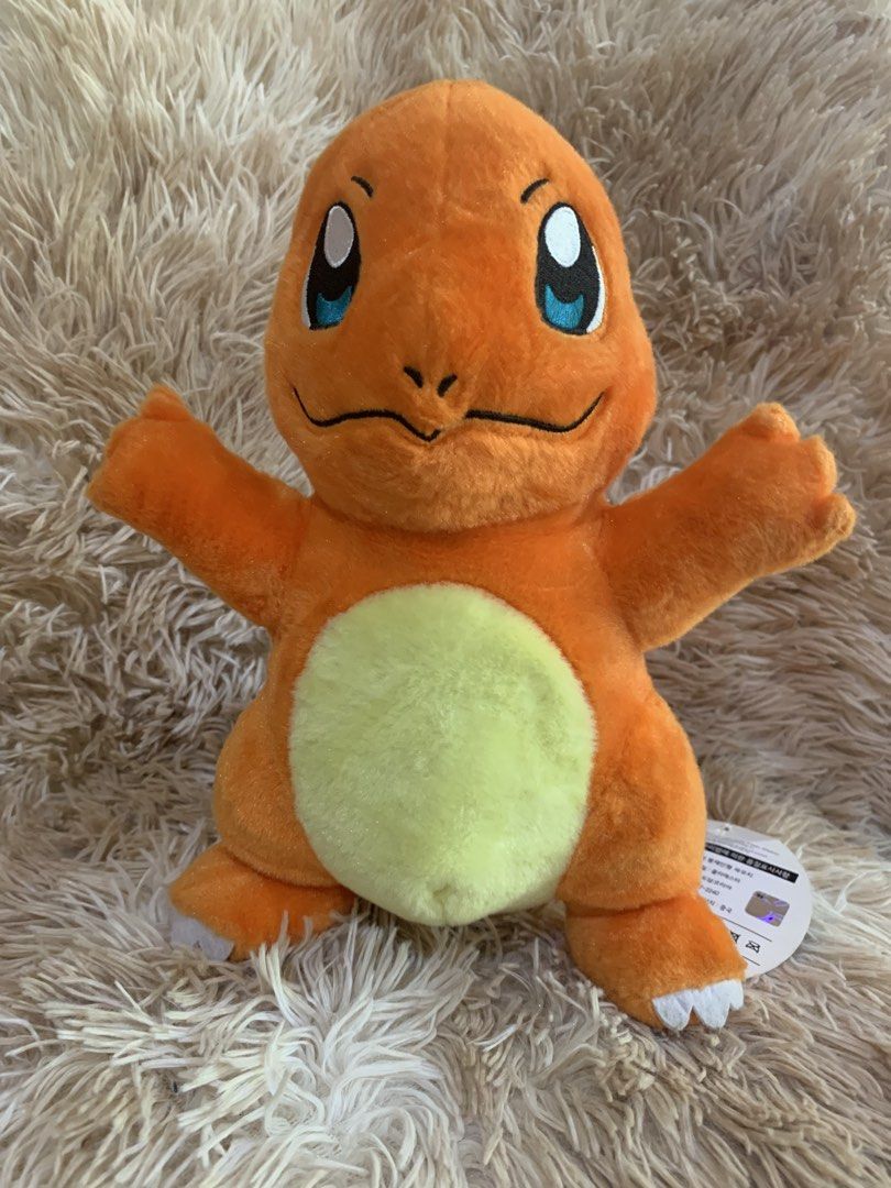 Pokemon Charmander (Category: Plushies & Soft Toys) located in Davao. Submitted by shopthrift (Listing ID 1468938503, Image 1). Description: Has slight defect.