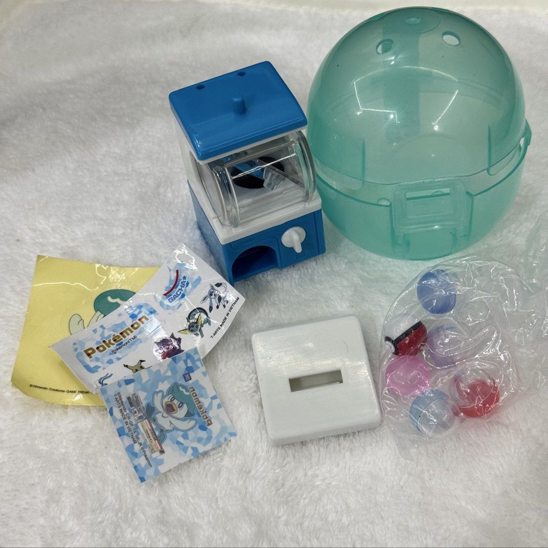 Pokemon Mini Gacha Machine “Quaxly” (Category: Designer & Blind Box Toys) located in Manila. Submitted by ashyyel_ (Listing ID 1469150196, Image 1). Description: .