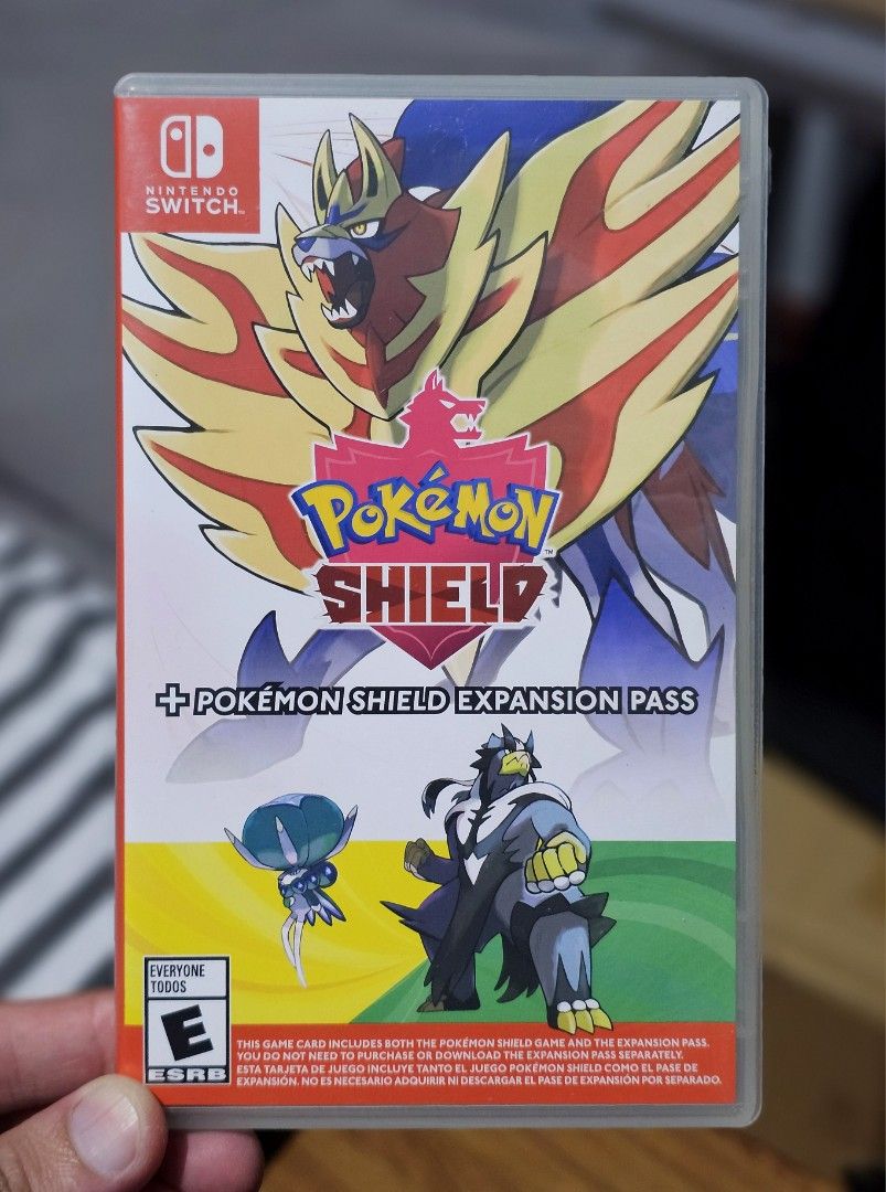 Pokemon Shield with Expansion Pass (Category: Nintendo) located in Santa Rosa. Submitted by j.r.constantino (Listing ID 1469115298, Image 1). Description: For sale Pokemon Shield + Expansion Pass - Authentic US/MDE version - Cartridge is working and has no issue - Good label and clean pins - Case and cover art are in good condition - Fixed price Sta Rosa, Laguna meetup or shipping via Jnt/LBC/Lalamove.