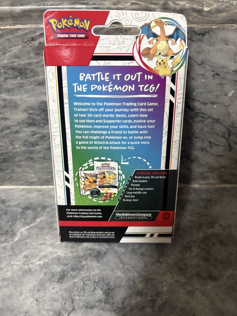 Pokemon TCG - Demo Decks (Category: Card Packs) located in Paranaque City. Submitted by rookbun (Listing ID 1469012759, Image 2). Description: 📍Paranaque loc every Tues to Thurs(Mckinley West & Mandaluyong) message me for more inquiries.