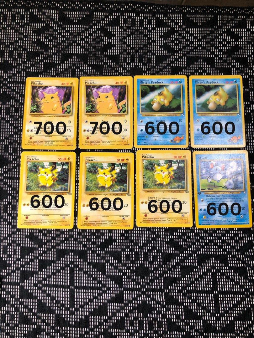 Pokémon cards vintage (Category: Raw Singles) located in Rizal. Submitted by jacobgavin10 (Listing ID 1469081688, Image 1). Description: .