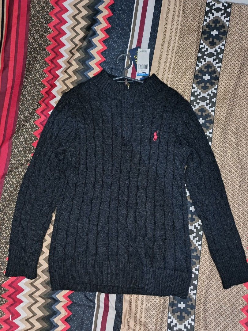 Polo Ralph Lauren Cable knit sweater (Category: Tshirts & Polo Shirts ) located in Manila. Submitted by bientft (Listing ID 1469108278, Image 1). Description: Polo Ralph Lauren Cable Knit Sweater *Brand New *Negotiable.