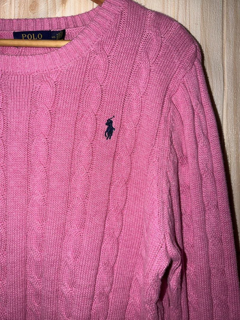 Polo Ralph Lauren Cable Knitted (Category: Coats, Jackets and Outerwear) located in Pasay City. Submitted by miks_garciaaa (Listing ID 1469074634, Image 3). Description: Size XXL Complete tags Good as new - No Issue Width - 21.5 inches Length - 24 inches .