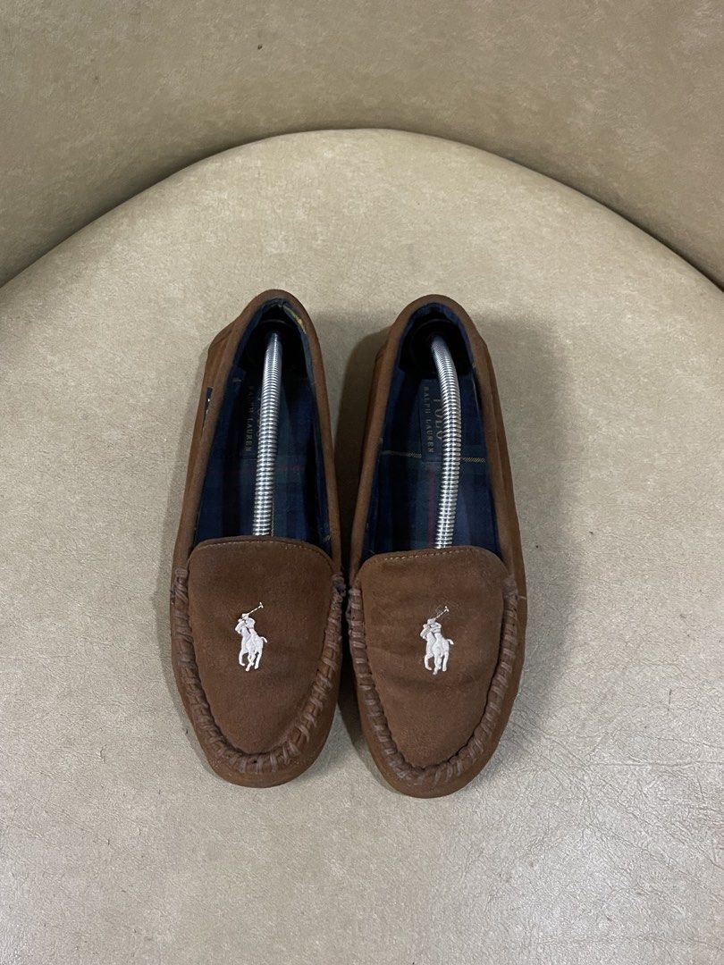 Polo Ralph Lauren Suede Moccasins (Category: Slippers and slides) located in San Jacinto. Submitted by lovedbylou.ph (Listing ID 1469089612, Image 2). Description: •best fits US 6.5-7.
