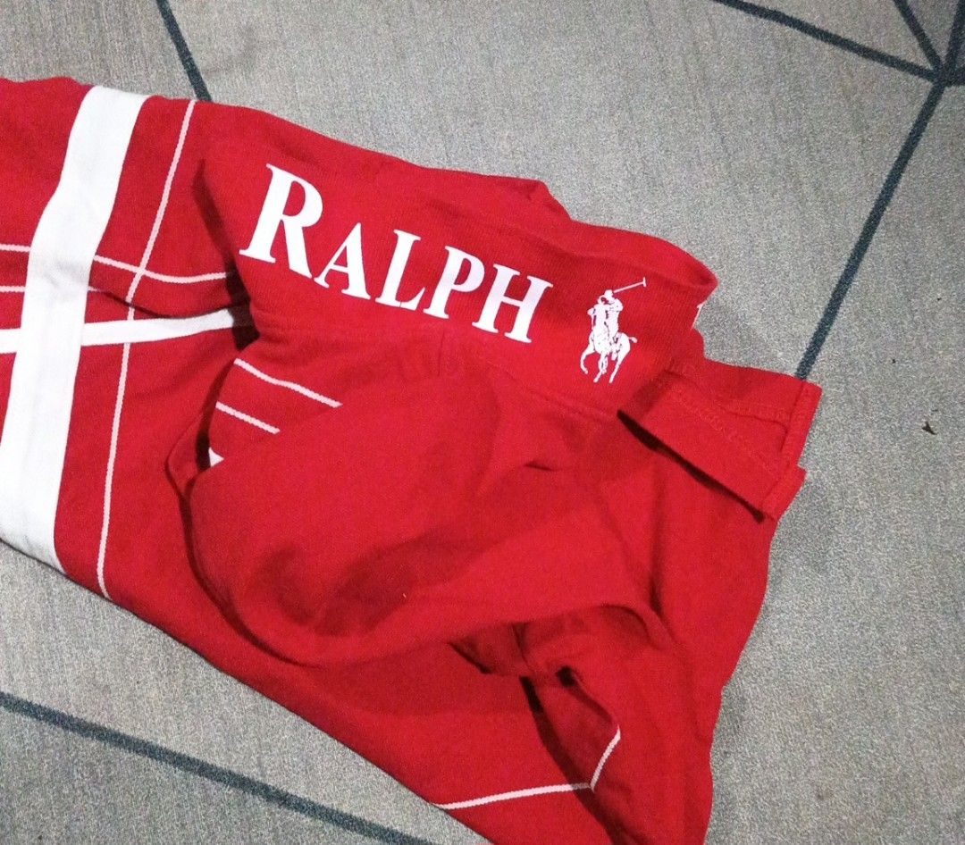 POLO RALPH LAUREN Y2K SASH STRIPE (Category: Tshirts & Polo Shirts ) located in Caloocan City. Submitted by paulchristian_rewear.05 (Listing ID 1469118567, Image 2). Description: still in 10/10 condition.