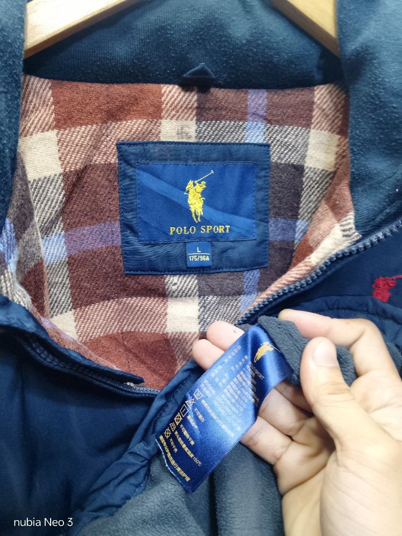 polo sport semi windbreaker jacket (Category: Coats, Jackets and Outerwear) located in Valenzuela. Submitted by joshwrldselection (Listing ID 1469105225, Image 3). Description: medium - large excellent condition need wash only thrift..