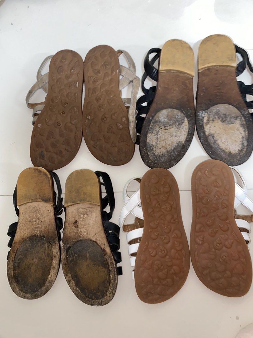 Pom D' Api Paris leather sandals sizes 30,31 and 33 (Category: Babies & Kids Fashion) located in Las Pinas. Submitted by sherylandmargaux (Listing ID 1469058274, Image 3). Description: 390 each Black- size 31 White- size 30 Big black- size 33 Big Taupe - size 33 Water marks caused by washing .