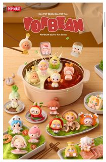 Pop Mart Pop Bean Dip for Fun - Dimoo Grin Onion Blind Box, Toys ...