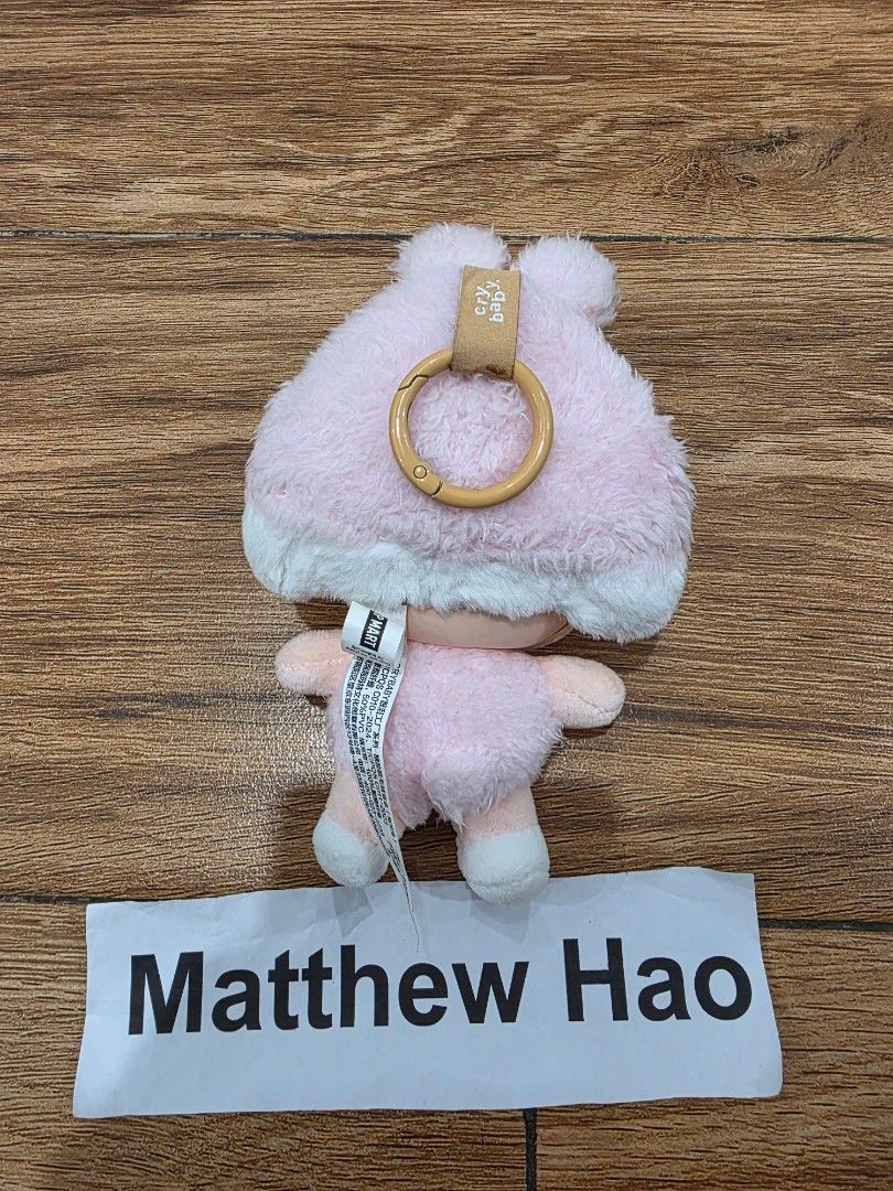 Popmart crybaby crying again (Category: Plushies & Soft Toys) located in Manila. Submitted by machoxmatt (Listing ID 1469016682, Image 2). Description: used a few times no more box mop:bdo/gcash shipping at buyer's expense.