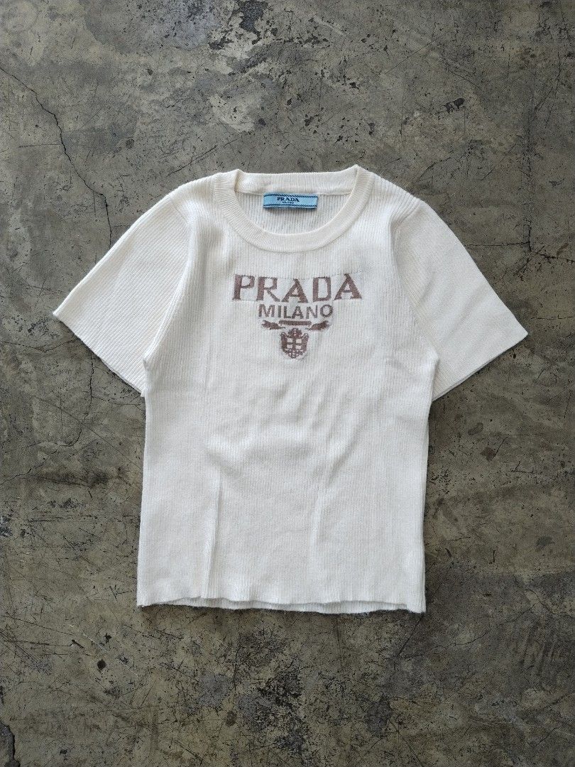 Prada Knit Top (Category: Luxury Apparel) located in Taytay. Submitted by the_vtg_pop-up (Listing ID 1468979338, Image 1). Description: .