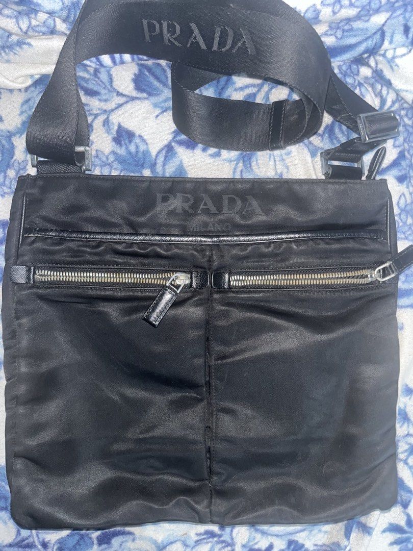 PRADA Messenger Bag (Category: Luxury Bags & Wallets) located in Manila. Submitted by garou_u (Listing ID 1469053858, Image 2). Description: -Lightly used only still good condition. -Negotiable price.