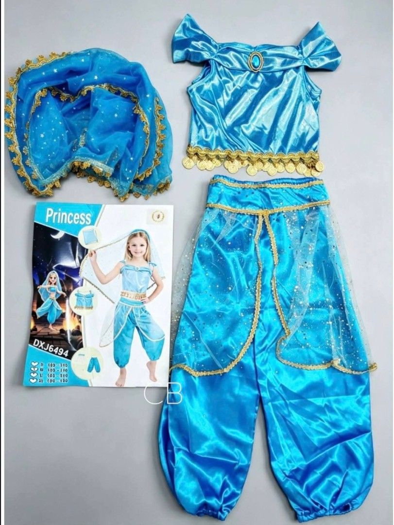 Princess Jasmine Costume for Kids (Category: Babies & Kids Fashion) located in Manila. Submitted by viashop02 (Listing ID 1468936877, Image 3). Description: Princess Jasmine Costume for Kids ✅Price: ₱800 ✅Size: (3-5yrs)(5-7yrs)(7-9yrs) Actual photo is posted Made in Bangkok Good quality ✅ Cash on delivery via lalamove ✅ Pm for more information.