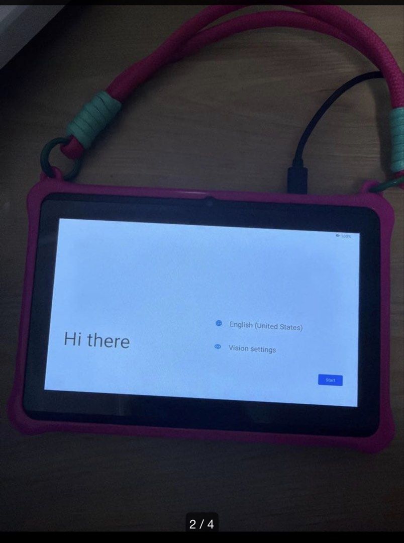 Pritom kids tablet edition (Category: Android) located in Cavite. Submitted by jiyoungdcruz30 (Listing ID 1469124360, Image 2). Description: • Display: 7-inch IPS HD screen • Operating System: Android (often Android Go or Android 11/13/14) • Memory & Storage: Typically 2GB RAM and 32GB ROM • Connectivity: Wi-Fi only (no cellular SIM card slot) • Design: Durable, shock-proof silicone bumper case with a detachable carrying strap or lanyard • Safety