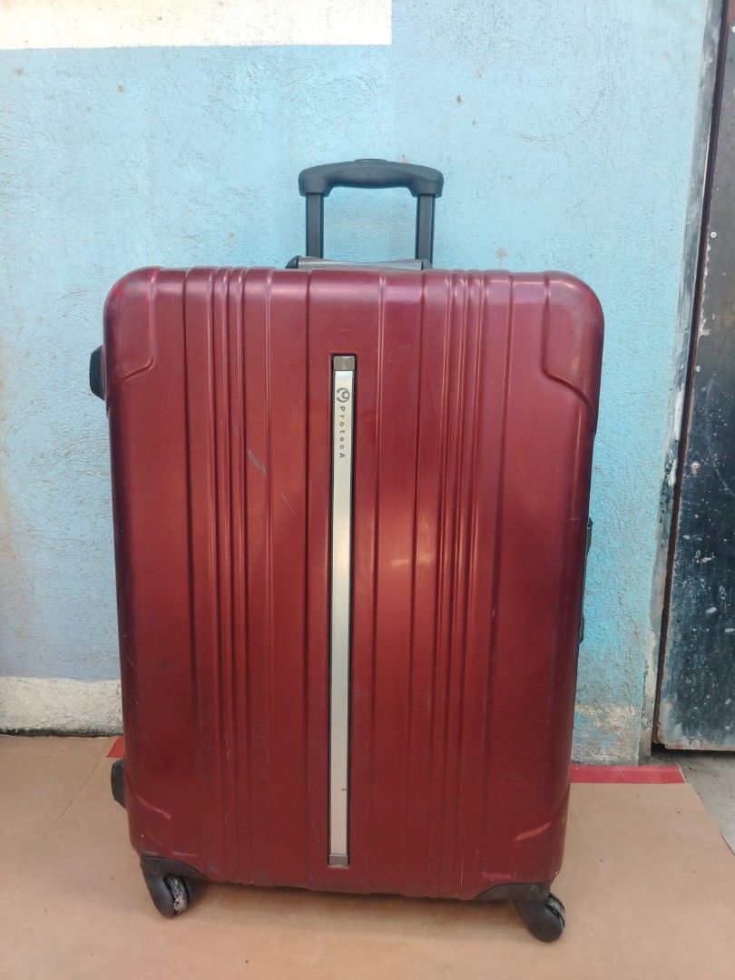 PROTECA BY ACE CO LTD. 27 INCHES LARGE SIZE (Category: Luggage) located in San Pedro. Submitted by surplus.faithenasha.2930 (Listing ID 1468947754, Image 1). Description: PROTECA BY ACE CO LTD 27INCHES LARGE SIZE ISSUE: MINIMAL SCRATCHES ONLY WITH COMPLETE KEYS 360° WHEELS LIGHTWEIGHT.