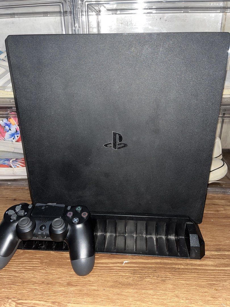 PS4 PlayStation 4 Pro Console with GAMES 1TB (Category: PlayStation) located in San Pablo. Submitted by crazyr17 (Listing ID 1468945193, Image 1). Description: 🎮 Experience the Golden Era of Gaming with the Sony PlayStation 4 Pro 1TB! 🎮 Take your gaming experience to the next level with this Sony PlayStation 4 1TB Console, perfect for both casual and dedicated gamers. Enjoy access to a massive library of award-winning titles, immersive gameplay