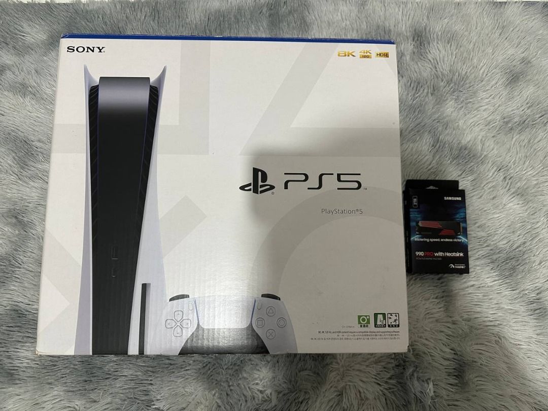 Ps5 disc with 2TB Samsung 990 PRO heatsink (Category: PlayStation) located in San Mateo. Submitted by ako_ay_pangit_ngunit_mabait (Listing ID 1468991902, Image 2). Description: For sale 38,000 Ps5 disc with 2TB Samsung 990 PRO heatsink Ps5 Original controller Ps5 Stand HDMI Power Cord Games: It takes two Yung 2TB Samsung PRO nasa 36k ang bnew nyan kaya wag magtaka kung bakit 38k Meet up Q.C Batasan Jolibee, Marikina Nangka Marikina or San Mateo, 