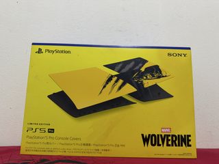 PlayStation 5 Pro Limited Edition Marvel Wolverine Console cover and ...