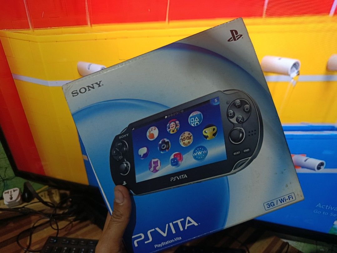 Ps vita phat oled (Category: PlayStation) located in Manila. Submitted by 1upgspot (Listing ID 1469115675, Image 1). Description: Complete with Box manuals Original charger Orginal 4GB mmc I already henkaku Buy ka nalng ng mmc Games suikoden 2 god of war collection No issue i tested it Location qc..