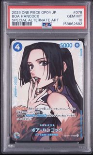 Boa Hancock OP01-078 AA, Toys & Collectibles, Trading Cards, Graded ...