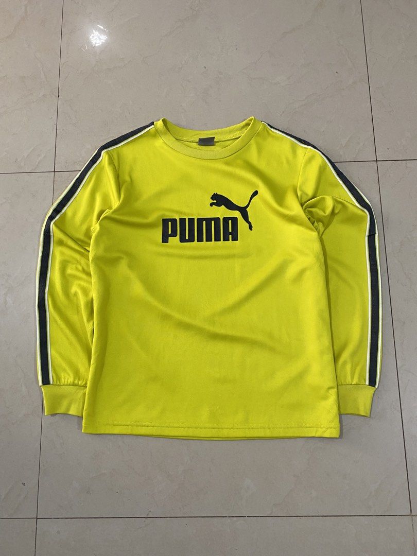 PUMA BIG LOGO WOMENS DRIFIT LONG SLEEVE (Category: Longsleeves) located in Talisay. Submitted by hustlethrift_2600 (Listing ID 1468931694, Image 1). Description: PUMA BIG LOGO WOMENS DRIFIT LONG SLEEVE S-M 18 W 22 L VERY GOOD CONDITION 9.8/10 COLOR RATE QUICKDRY ISSUE : SCRATCHES SLEEVES (BACK PART) - 299 🏷️.